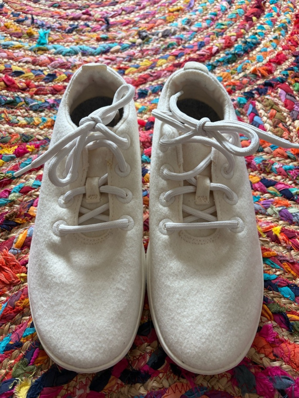 Allbirds Women's Ivory Wool Runners Like New